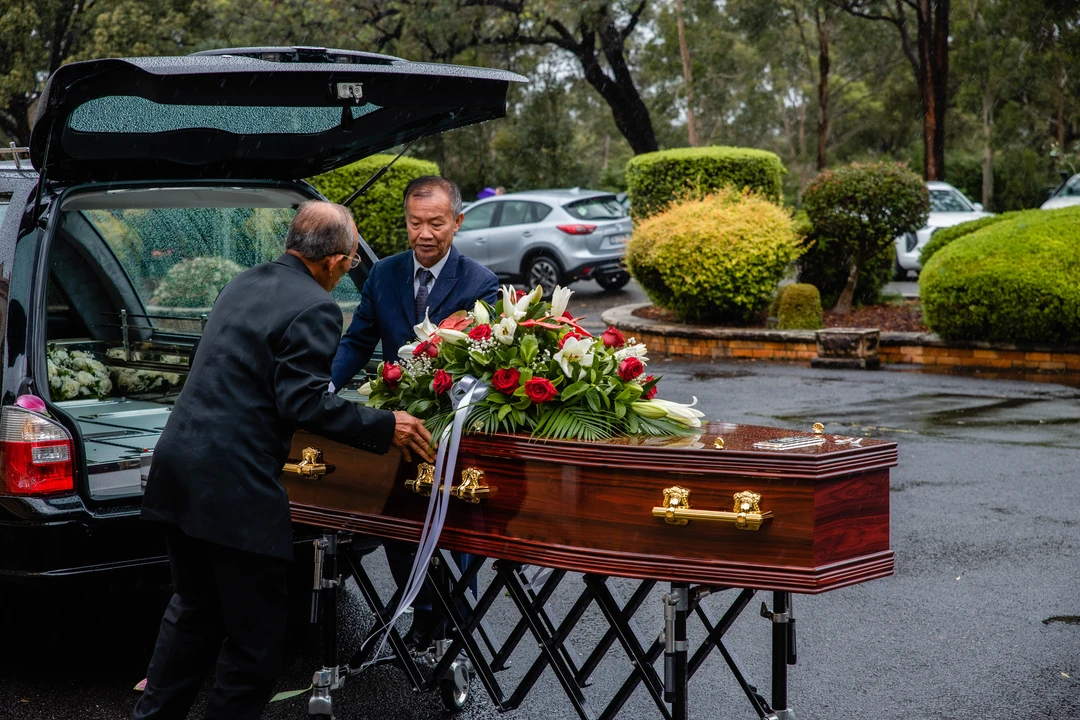 Memorial service photography Rookwood Sydney